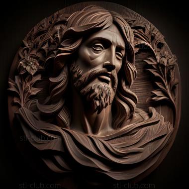 3D model st jesus (STL)